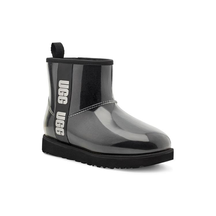 (WMNS) UGG Classic Clear Mini Boot 'Black' Women's 1113190-BLK