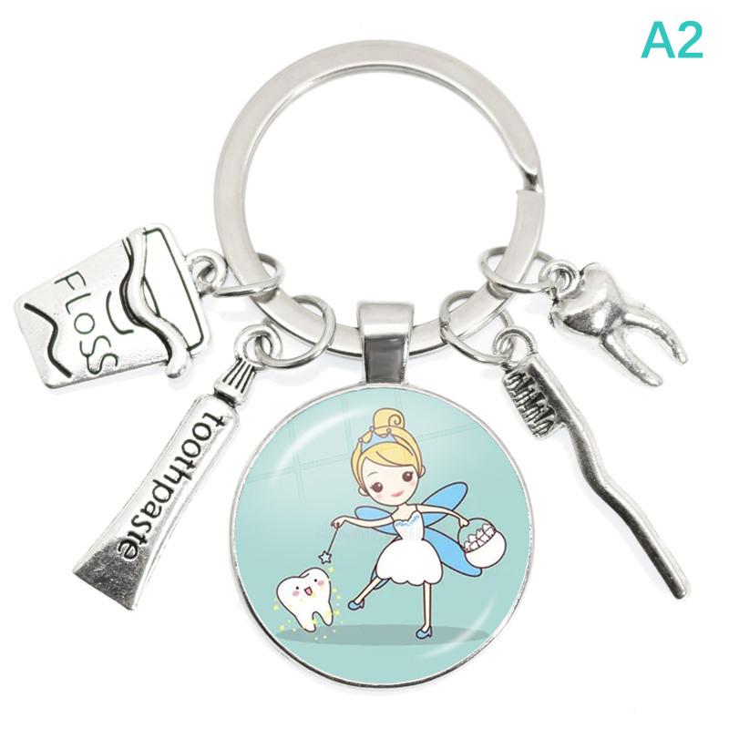 

Креативний милий мультяшний візерунок із зубами, медаль для стоматолога, брелок, підвіска для стоматолога 5.5cm