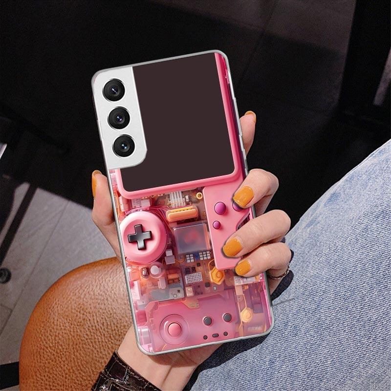 Games Console Fashion Boy Phnoe Case for Samsung Galaxy S26 S25 Edge S23 S24 Ultra S22 Plus S21 S20 FE Unique Cover Soft Coque G