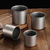 Retro Stainless Steel Coffee Cup  Milk Juice Beer Cup Durable Camping Travel Kitchen Restaurant Cup Outdoor Camping Water Mugs