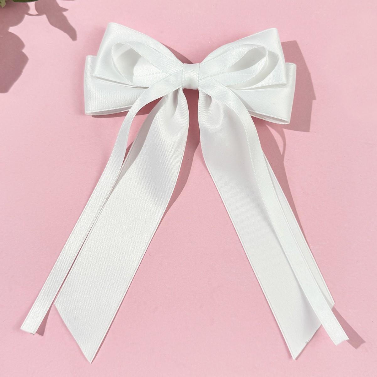 

Шелковые резинки для волос/резинки для предотвращения завивания и ломкости, без повреждений, эластичные держатели для хвостиков, 1 шт. One Size белый