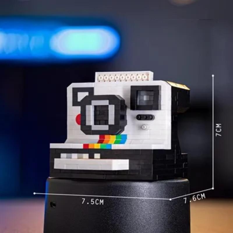 Creative Camera Building Blocks Retro DSLR Camera Model Micro Blocks Toys for Boys Girls Birthday Gift Kids Toys Bricks
