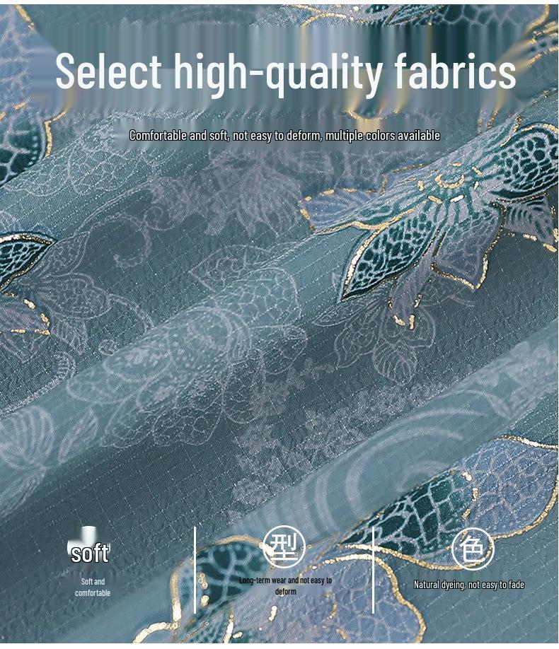 Printed Short-Sleeve Shirt for Middle-Aged Women, Loose Lapel Cardigan for Seniors