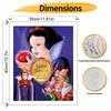 Disney Snow White digital oil painting diy coloring handpainted handpainted filling home decoration gift, nice wall art for decor
