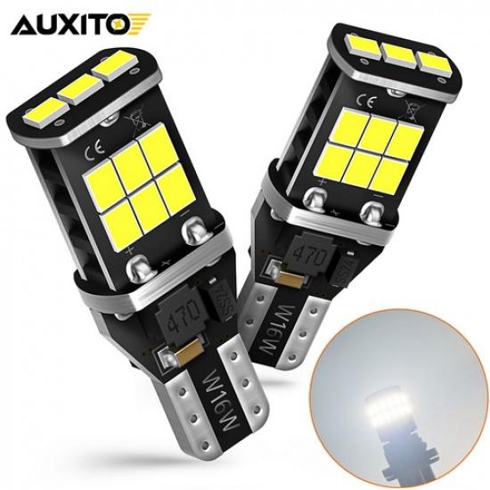 Canbus Error Free AUXITO LED Backup Reverse Light Bulbs Super Bright 921 912 T15