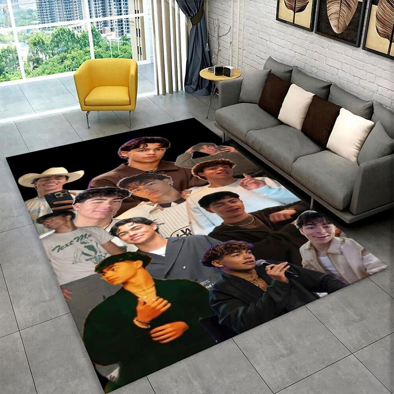 Fashion Malachi Barton Star Non-Slip Area Rug for Living Room,Bedroom,Playroom,Soft Carpet Floor Mat Home Decor Rug Kids Room