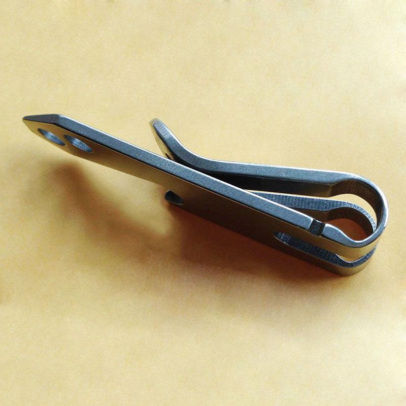 Stainless Steel Waist Belt Clip Three-In-One Multifunctional Outdoor EDC Multi-tool Stainless Steel Wallet For Key Outdoor EDC