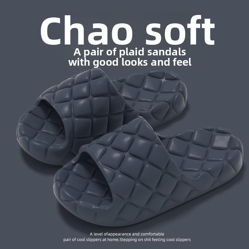 EVA Slippers for Men Taking Showers and Women Staying At Home In Summer. Non Slip and Odorless Slippers with Thick Soles