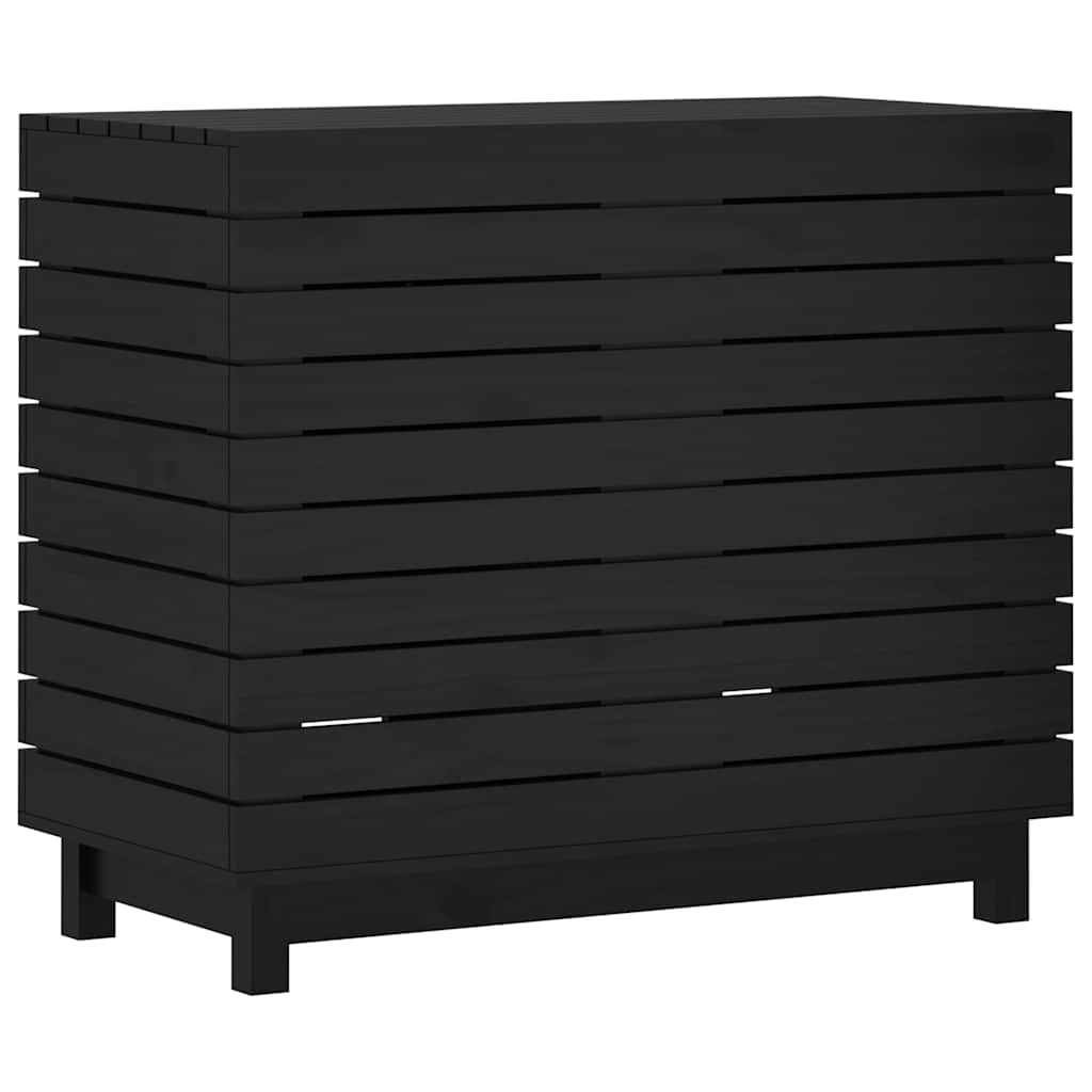 Vidaxl Kosz Na Pranie, 88,5X44X76 Cm, Lite Drewno Sosnowe