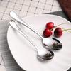 1 Set Stainless Steel Cutlery Set Spoon Fork Combo Dishwasher Safe Simple Design for Home Kitchen Dining Table Use