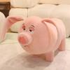 Funny Pig Chair Cartoon Pink Ears Piggy Plush Toys Soft Cotton Stuffed Sturdy Children Stool Back Cushion Lovely Room Decor