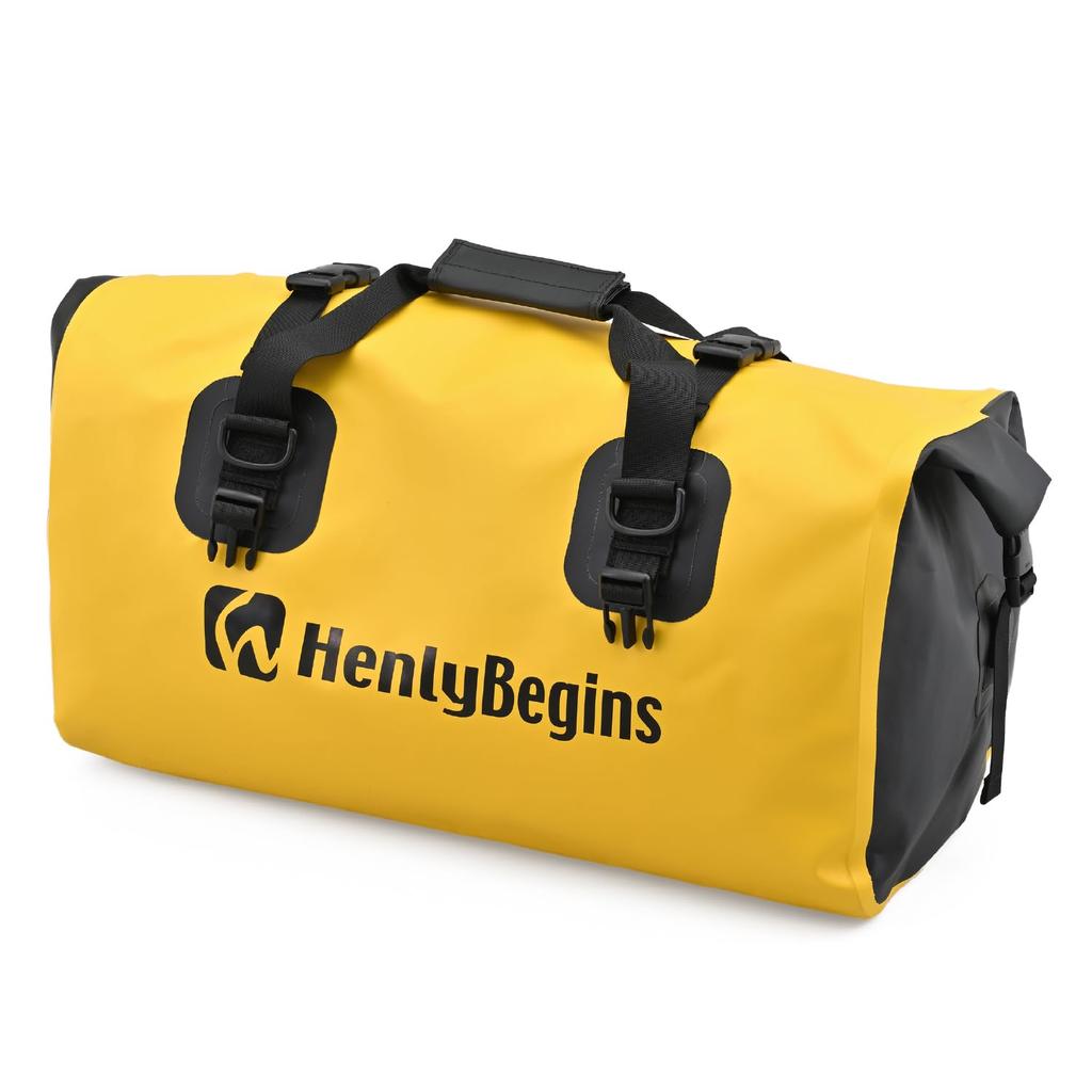 Daytona Motorcycle Seat Bag Waterproof Yellow [Henly Begins] DH-772