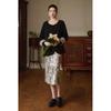 JK&JS Women's New Chinese Style Disc-Button Jacket