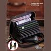 BULLCAPTAIN Leather Men's Key Bag Wallet  Fashion Storage Bags Car Cover Compact Mini Card Holder Coin Purse Man Butler Keychain