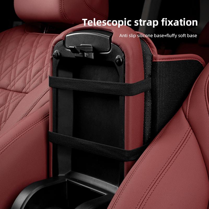Leather Car Armrest Box Pad Auto Armrest Mat High Quality Accessorie For BMW 50th Anniversary Edition E46 E53 E90 E60 E93 E87 X5