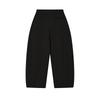 FILA Original Fashion Retro Classic Simple Comfortable Versatile Loose Casual Pants Women bottoms Dark-Flow-Black F11W619605FBK