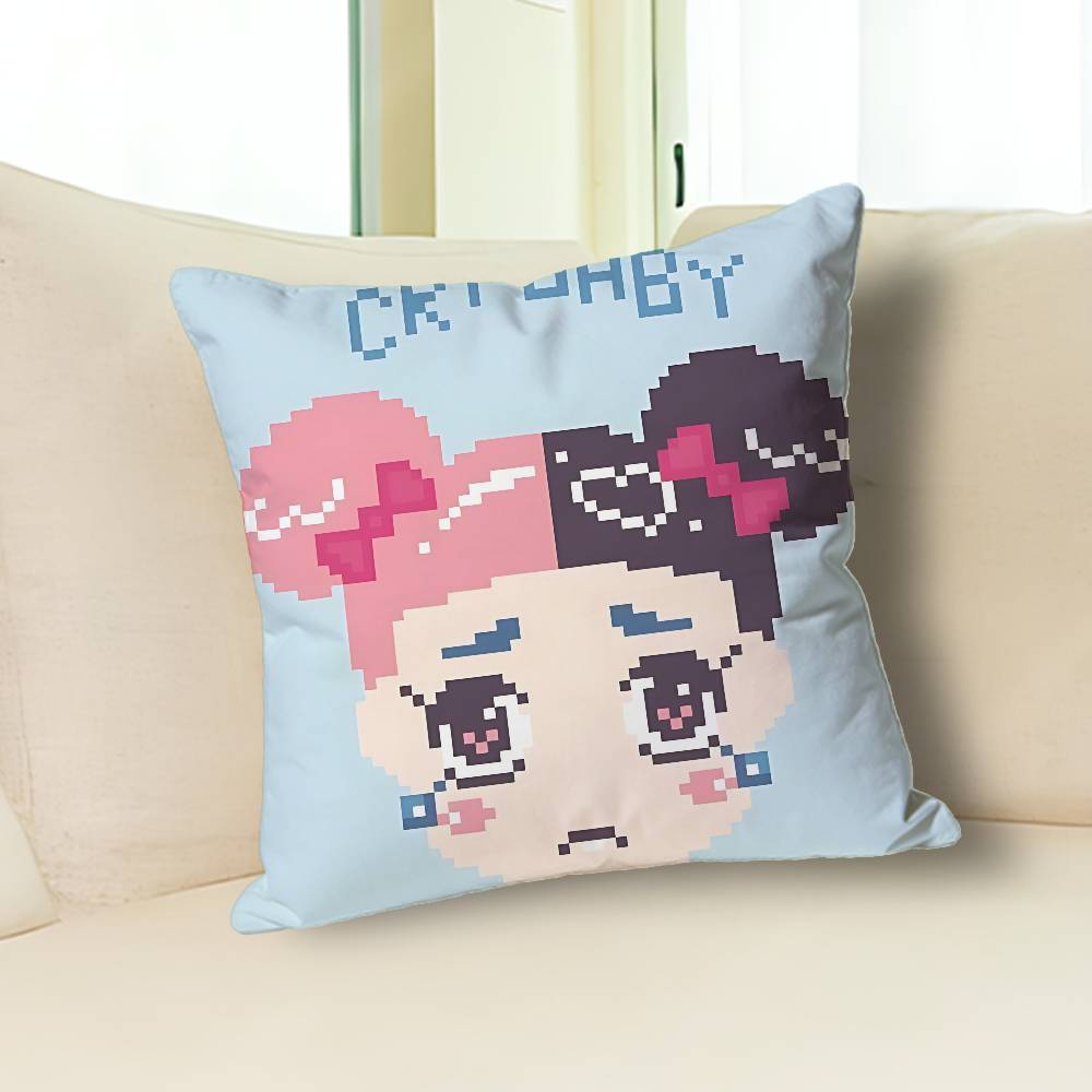 M-Melanie Singer M-Martinez Anime Celebrity Merchandise All-Match Printed Pillow Case Sofa Car Office Room Decoration Protector