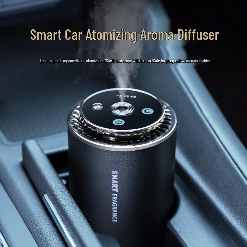 

A10 Starry Sky Car Perfume Diffuser: Automatic Sprayer for Long-lasting Odor Removal and Fragrance 160mL чёрный