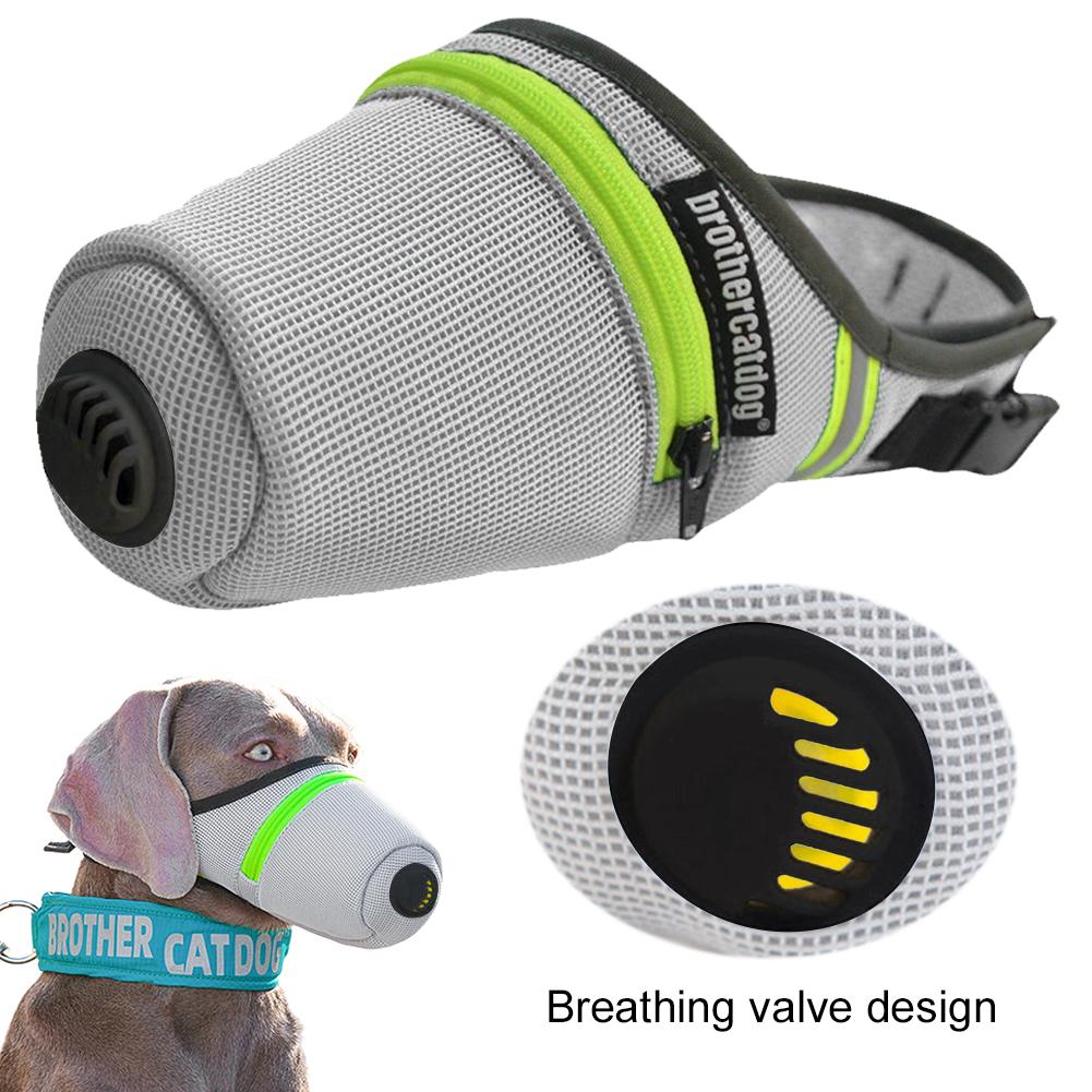 Dog Mask Dog Gas Face Mask Reusable Dog Respirator Mask Breathable Dog Mouth Mask for Pet Indoor Outdoor Protection