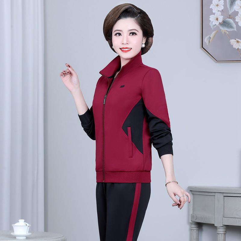 

Женский спортивный костюм большого размера свободного кроя с длинными рукавами для весны и осени L