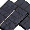 2 Stück Solarpanel 0,5W 2,5V DIY Tragbares Polysilizium-Solarpanel-Ladegerät für elektrische Kleingeräte