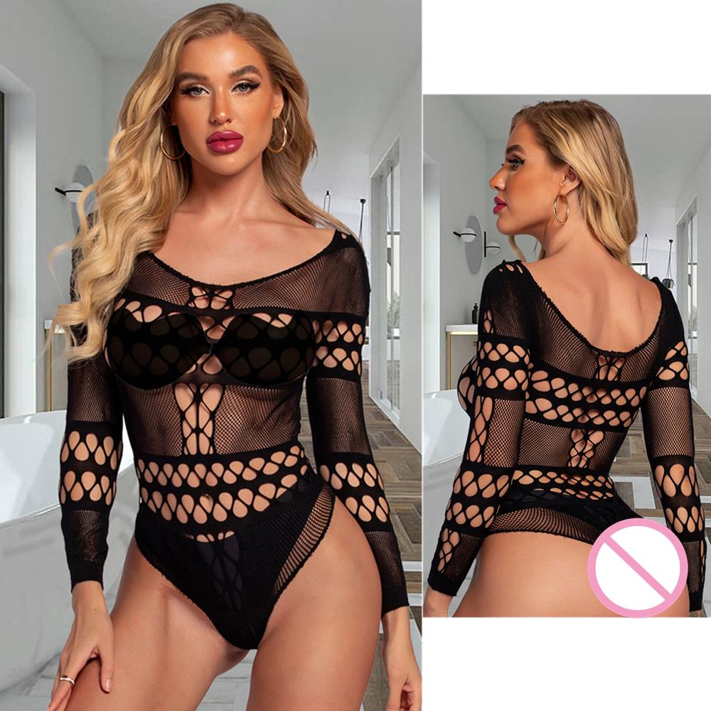 Women Sexy Lingerie Teddies Shiny Glossy Swimwear Cupless Open Crotch Teddy Thong Leotard Open Breast Bodysuit Erotic Underwear