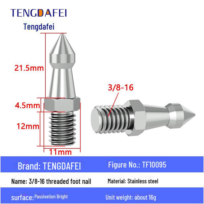 Adaptor cu șurub pentru trepied de cameră de la 1/4 la 3/8: Conversie M4, M5, M68, M10 pentru suport Hot Shoe sau stativ de lumină