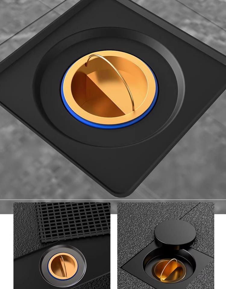 Universeller Bodenablauf Geruchsblocker & Filterabdeckung für Badezimmerrohre