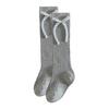 1 Pair Children Socks High School Long Tube Solid Color Stockings Princess Style Bow Decor Calf Socks Spring Autumn Wear