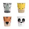 Animal Cups, 4 Pieces