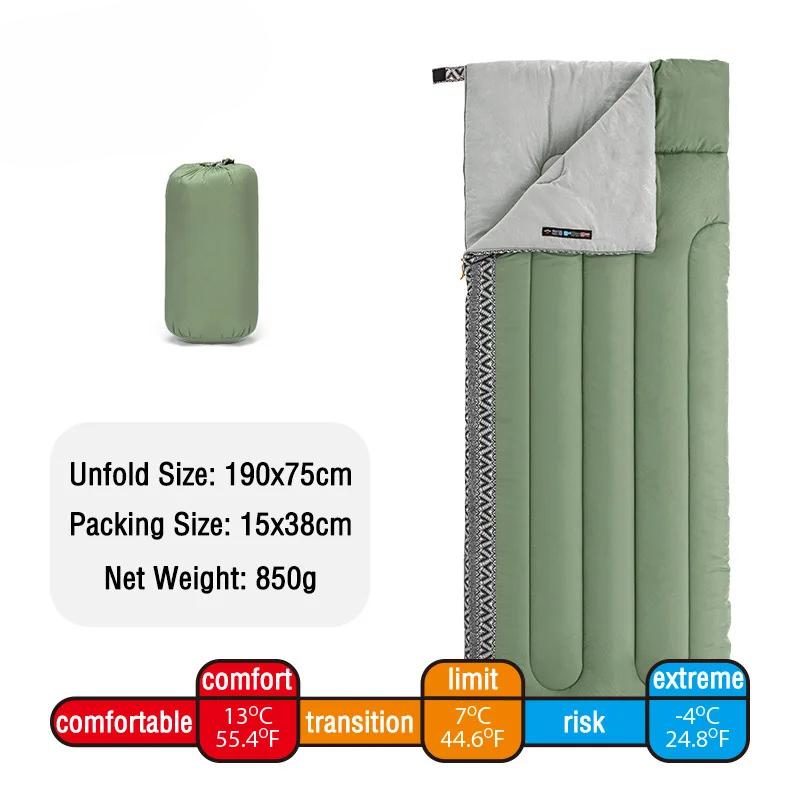 

Новый летний спальный мешок L150 легкий хлопковый спальный мешок для кемпинга и походов