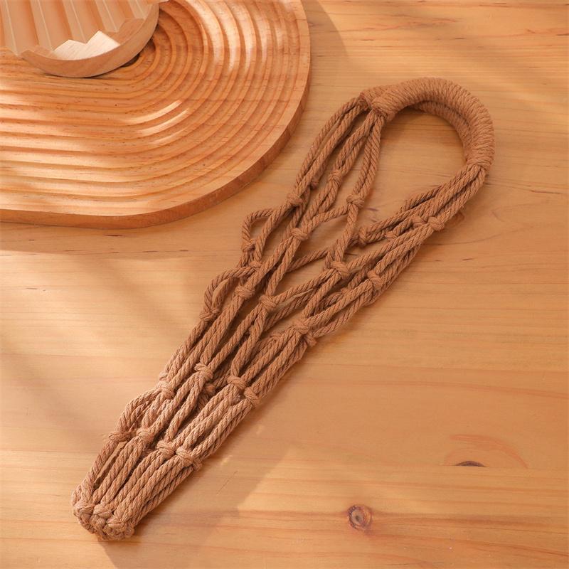 Portable Coffee Cup Bag Hollow Out Bottle Bag Mugs Bag Foldable Water Bottle Bags Beach Woven Net Bags Cup Cover Cup Accessories