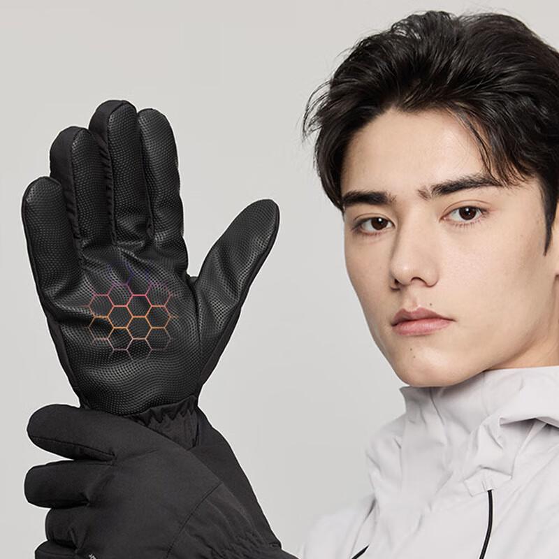 MISSION UV Men's Warm Windproof Touchscreen Gloves