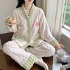 Women's Coral Fleece Pajamas - Warm, Thick, & Sweet Flannel for Fall/Winter, Wear Indoors/Outdoors