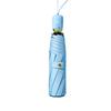 Tunataku Sun Folding Automatic Opening UV Heat 8 Suitable for Sunny and Rainy Sunburn Heatstroke with Storage Rainy Season Umbrella, Umbrella, Women's