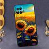 Beautiful Yellow Sunflower Phone Case For Oppo A79 A18 A38 A58 A78 A98 A17 A40 A60 A80 A16 A76 A96 A15 A74 A94 A54 A77