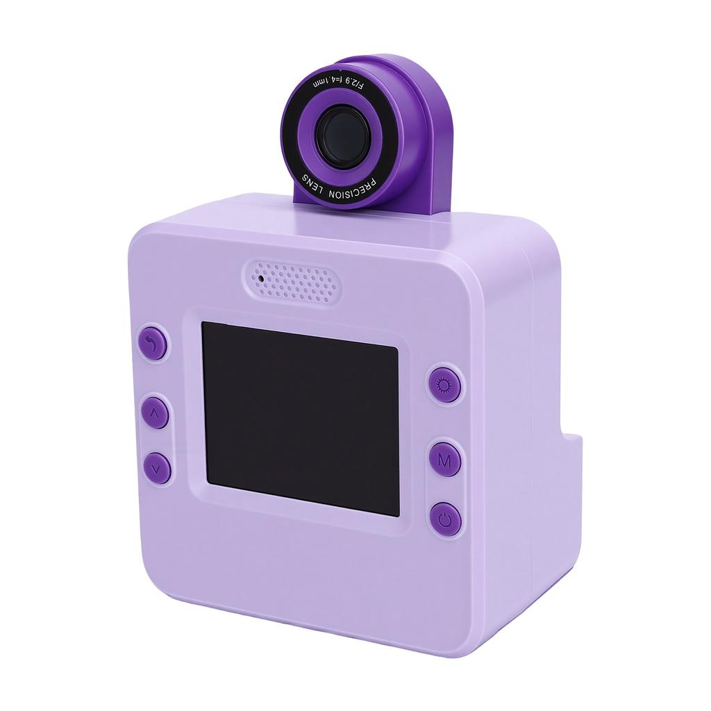 Kids Instant Print Camera 32GB Storage Digital Camera with Printing Paper 1080P Video Recording 180 Degree Flip Lens