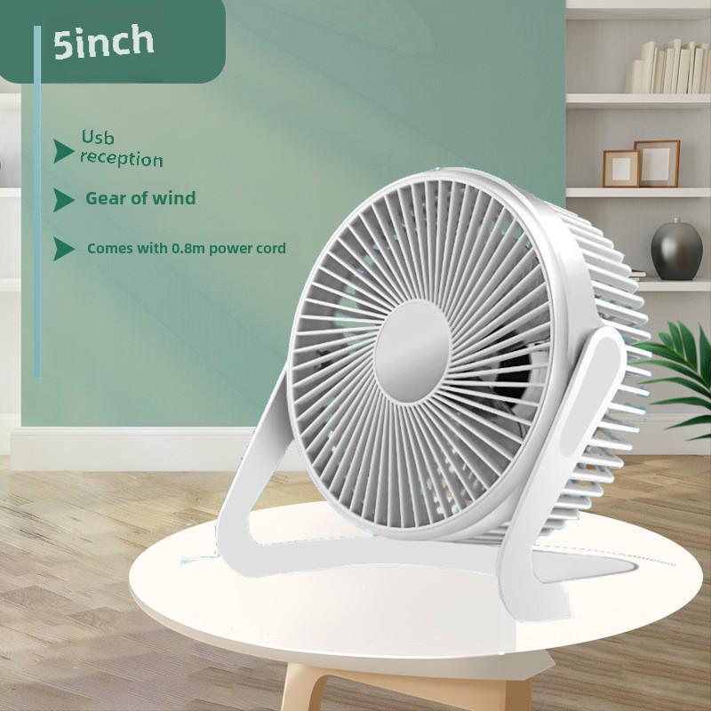Mini ventilator de birou portabil USB pentru birou și cămin