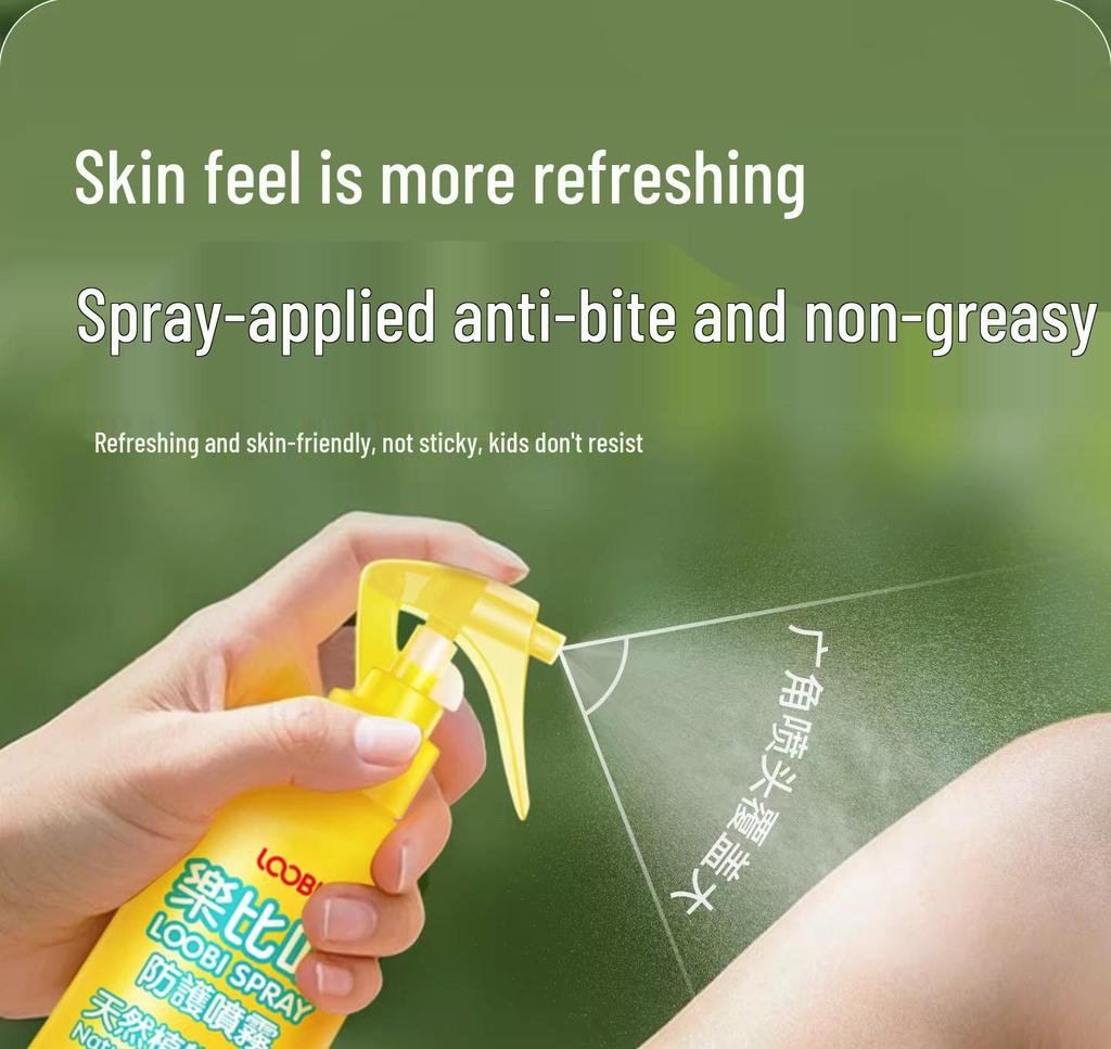 Le Biding Non-Toxic Mosquito Repellent Spray for Infants & Children, Flower Dew Water Formula, Outdoor Protection Against Bites.