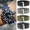 Nylonový řemínek pro Omega Seamaster 300/600/150 Vodotěsná skládací přezka Řemínek na hodinky pro Seiko MoonSwatch Sportovní náramek 20 mm 22 mm