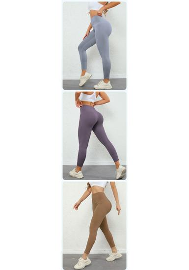 TATABLANOM Peach Butt Lifting Yoga Pants - High Waist, Tummy Control, Bare Feel, Women's Running Tights.