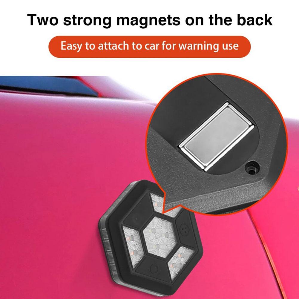 Car Warning Lights COB Roof Light Atmosphere Reading Light Suction LED Light Night Light Car Car Trunk Night Magnetic Light Q8Y6