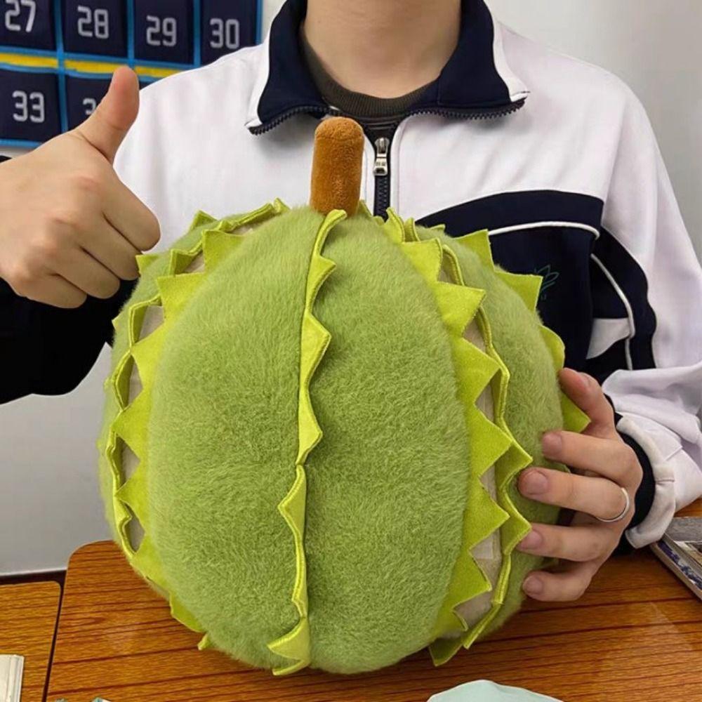 Fluffy Fruit Durian Plush Pillow Collection Peeling Durian Plush Doll  Boys Girls