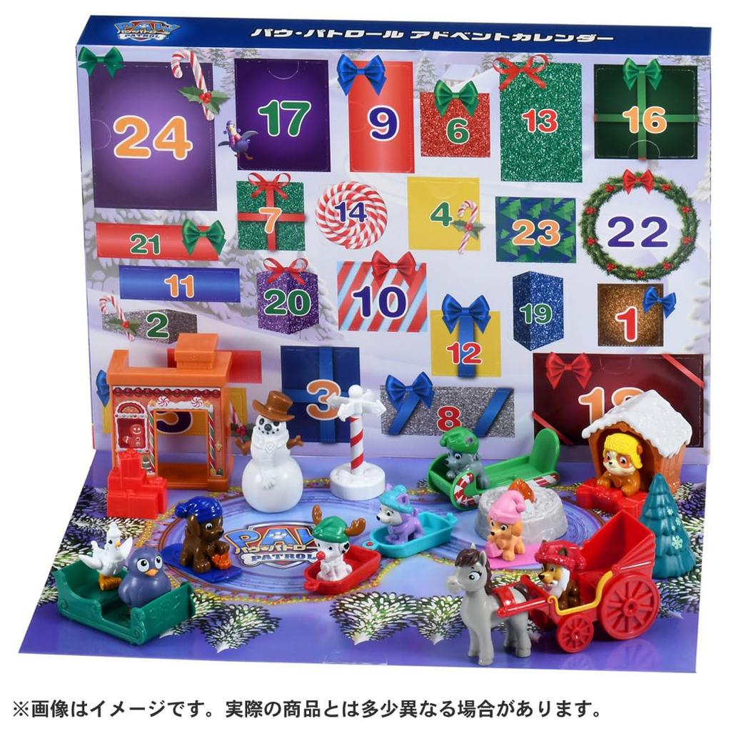 TAKARA TOMY Paw Patrol Adventskalender