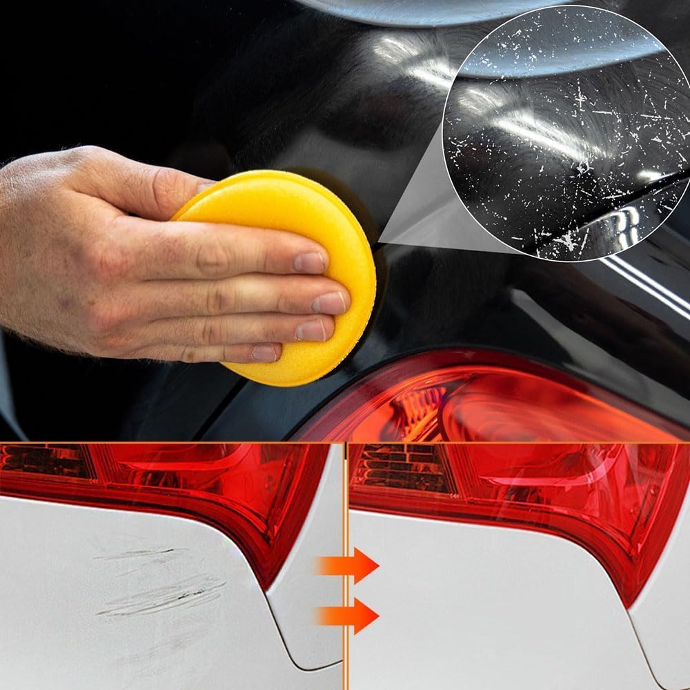 Leiteea Car Scratch Remover Kit, Wax-Based, Universal Compatibility, Professional Deep Scratch Repair for Vehicles