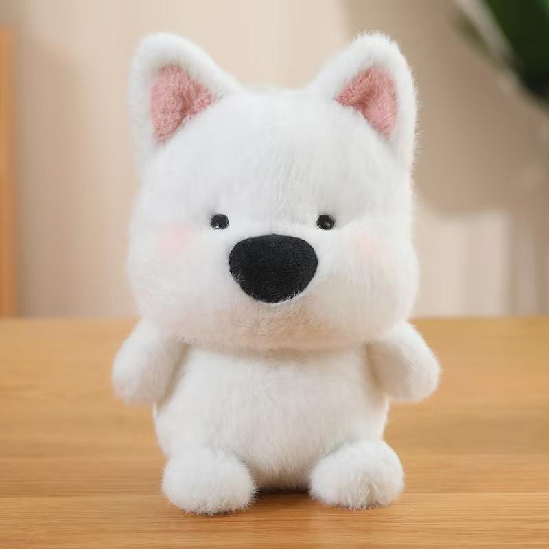 New Cute Plush Companion Doll Anime Elephant Rabbit Bear Panda Cartoon Desk Companion Doll 16cm Soft Plush Toy Gifts