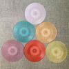 Retro Vinyl Record Non-slip Coaster - Round ABS Plastic Coffee/Tea Cup Mat with Heat Insulation