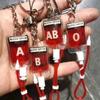 PVC Blood Bag Pendant Type A B O AB Plasma Halloween Blood Pendant  DIY Accessory