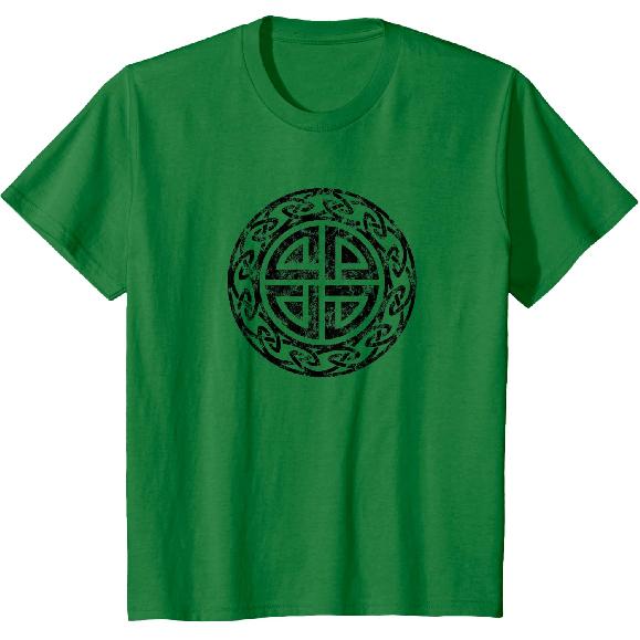 Vintage Protection Shield Knot Celtic Norse Viking T-Shirt T-Shirt
