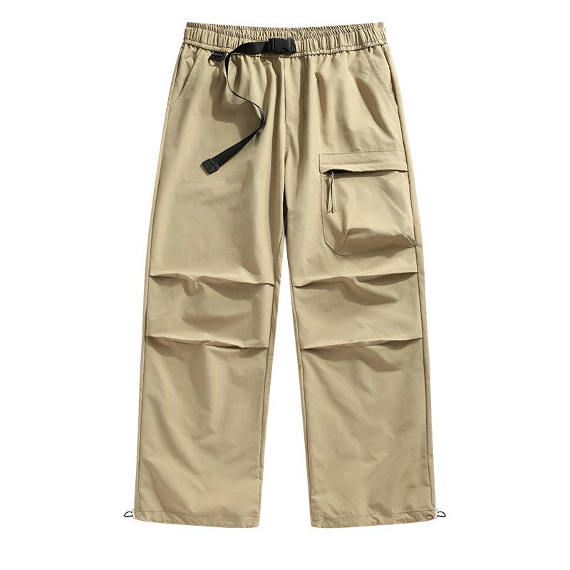 Spring and Autumn New Outdoor Overalls Pants Men's Casual Pants and Teenagers' Paratroopers Pants.